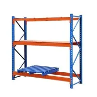 Rack de magatzem d'acer suau